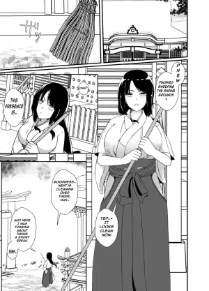 [Hyoui no Jikan] Kankaku Shadan no Kaii ni Okasareru Miko | A shrine maiden possessed by a monster of sensory deprivation [English]