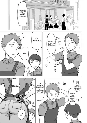 [Misaki (Akutenkou)] Beit-saki no Itsumo Kigen Warusou na Tsurime no Senpai Shufu (35-sai) o Nomikai de Kaihou Shitara, Jitsu wa Otto to Gobusata na Choutsuyo Seiyoku de, Binkan na Kyonyuu to Kyojiri o Hamemakutta Hanashi [English] [Digital]